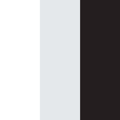 White/Silver Gray-Light Black