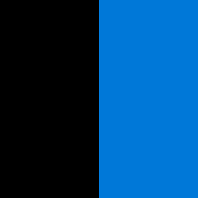 Black/Brilliant Blue