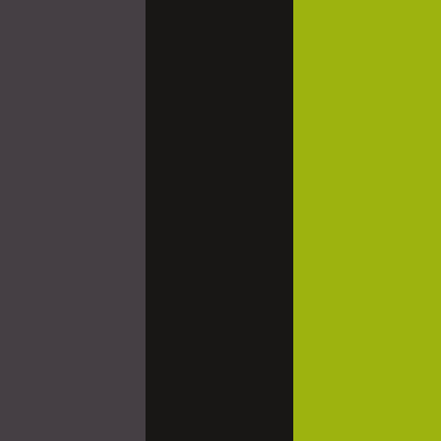 Dark Gray/Black-Electric Lime