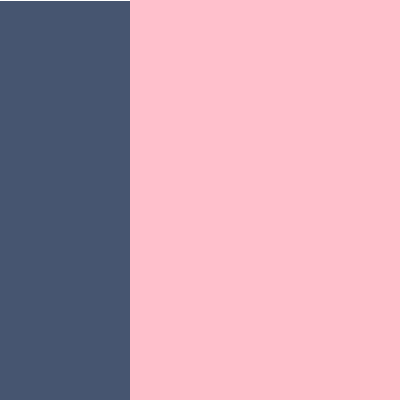 Dark Steel Blue/Soft Pink-Soft Pink