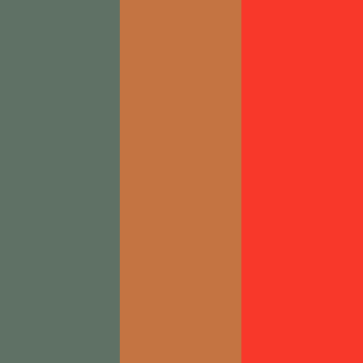 Military Green/Olive Green/Fiery Red