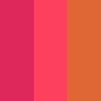 Hibiscus/Pink-Orange