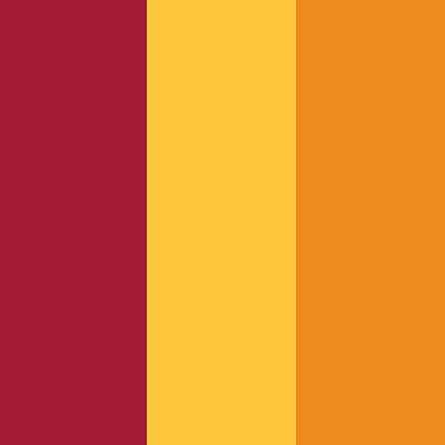 Bordeaux/Goldenrod-Orange