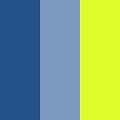 Belgian Blue/Light Steel Blue-Electric Lime