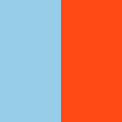 Baby Blue/Scarlet Lava