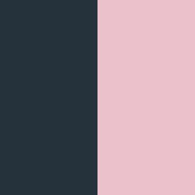 Dark Steel Blue/Soft Pink