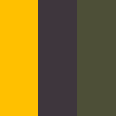 Saffron/Light Black-Military Green