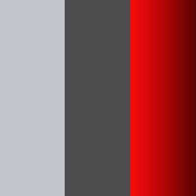 Silver Gray/Dark Gray-Red Reflex