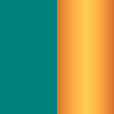 Persian Green Matt Orange